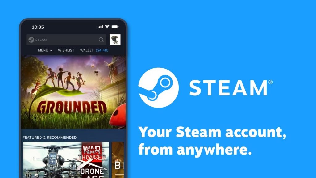 Steam Mobile Dikemaskini Ke Paparan Baru & Fungsi Baharu
