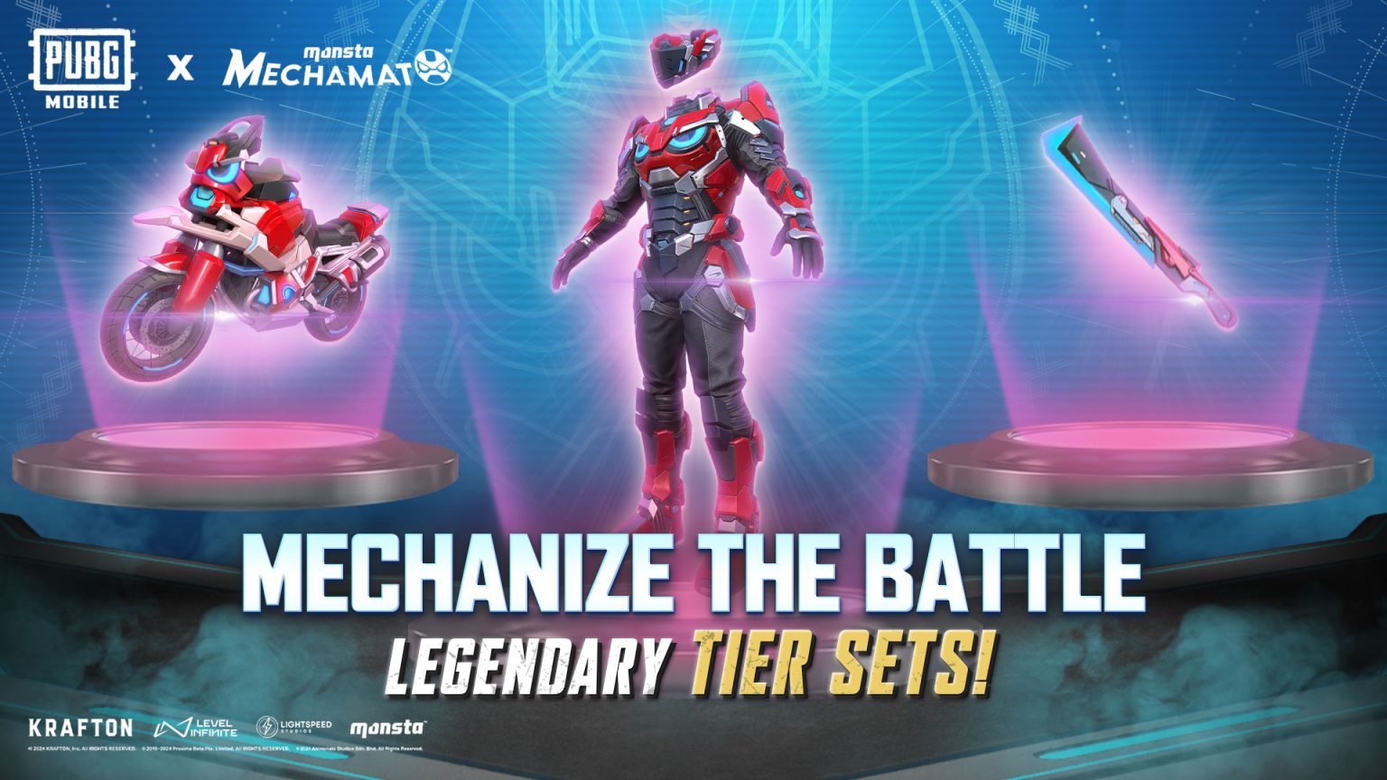 Ready. Set. Mechanize! PUBG MOBILE x Mechamato Ke Medan Tempur 15 Disember Ini