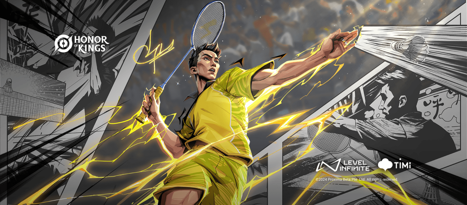 Skin Lee Chong Wei kini ditawarkan di Honor of Kings!