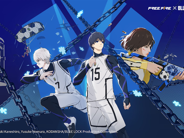 Gol atau Booyah? Kolaborasi Free Fire x BLUE LOCK Akan Bermula!