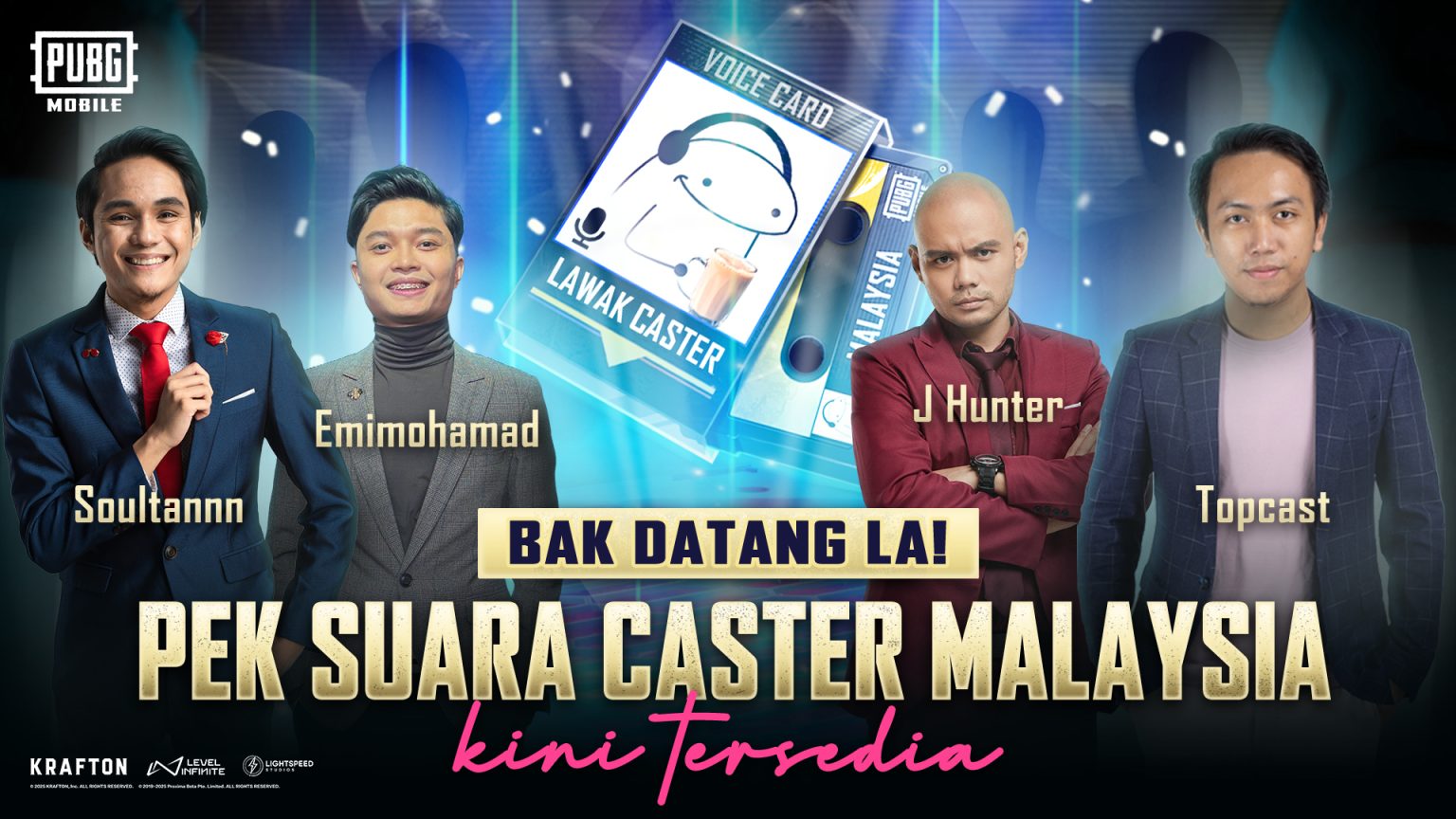 Pek Suara Caster Malaysia Kini Tersedia di PUBG Mobile: Dapatkan Sebelum 10 Januari 2025!