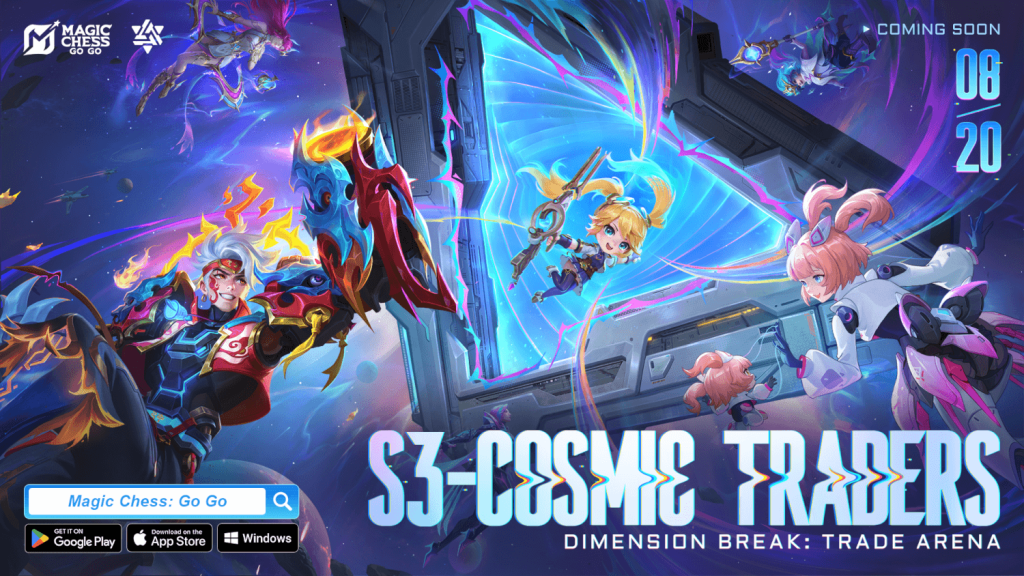 Magic Chess: Go Go Musim 3: Cosmic Traders dengan Pembaharuan Hebat!