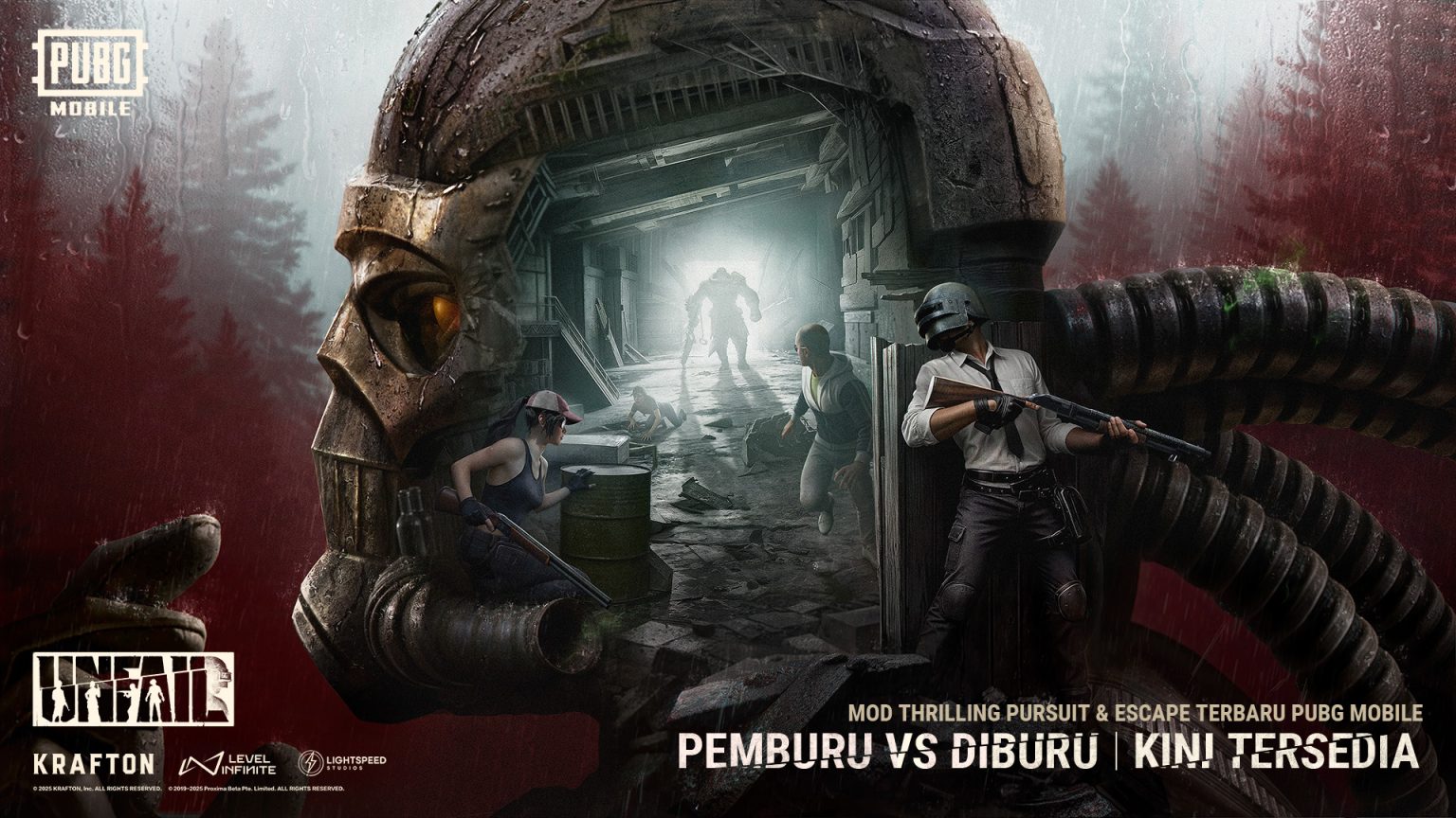 Mode Baru PUBG MOBILE – UNFAIL, Survivor Lawan Predator!