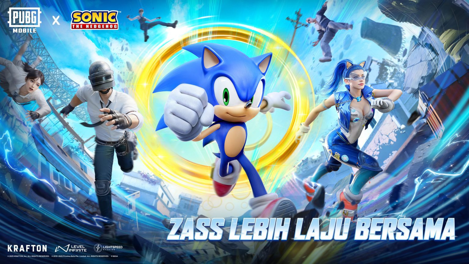 PUBG MOBILE x SONIC THE HEDGEHOG: Kolaborasi Padu Oktober 2025