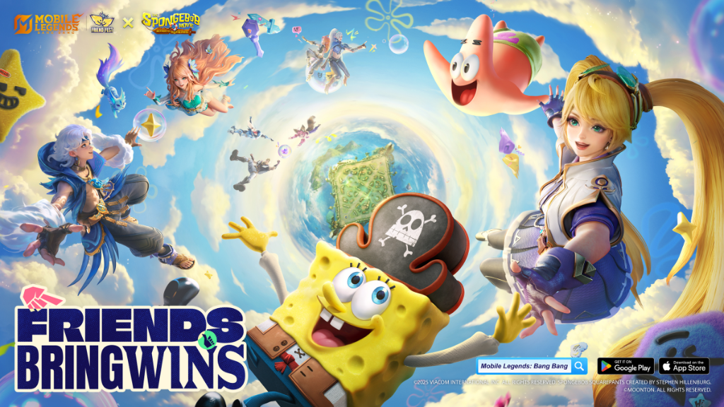 Kolaborasi MLBB x SpongeBob: Event Friend Fest Paling Padu Tahun Ini