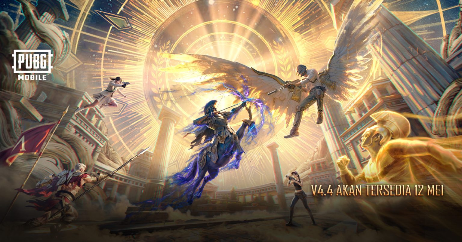 PUBG MOBILE Versi 4.4 – Era Greek, Penyelarasan Senjata, Kehadiran Roadster & Lain-lain
